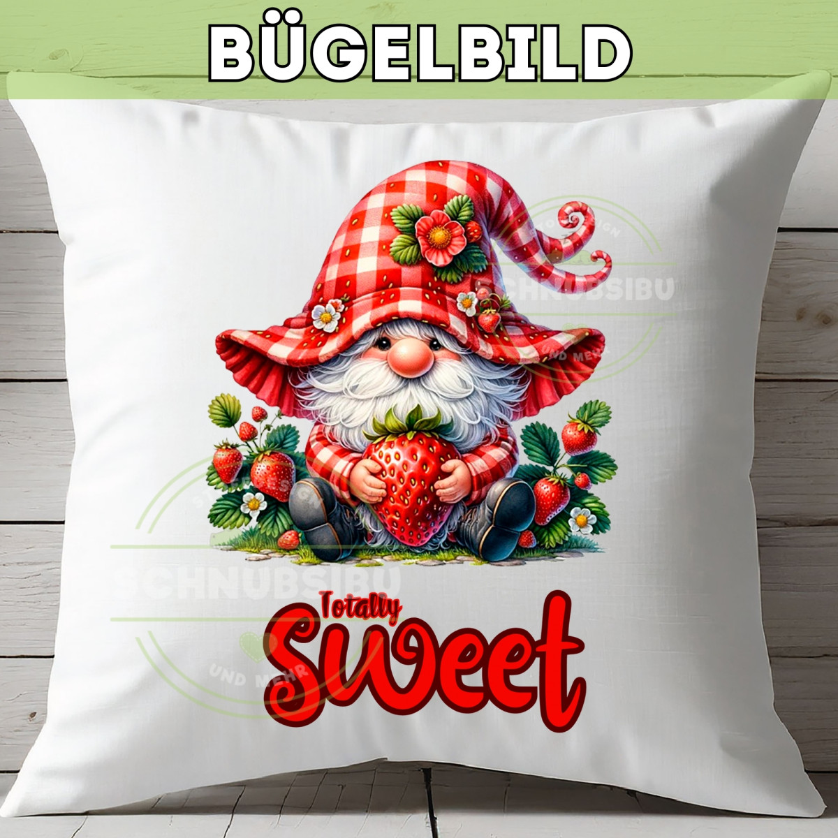 Bügelbild Wichtelkollektion - Totally Sweet